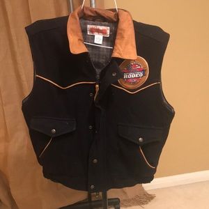 NFR wool vest